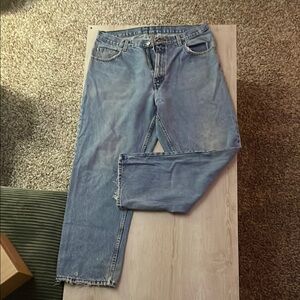 Blue Bootcut Jeans with Classic Style